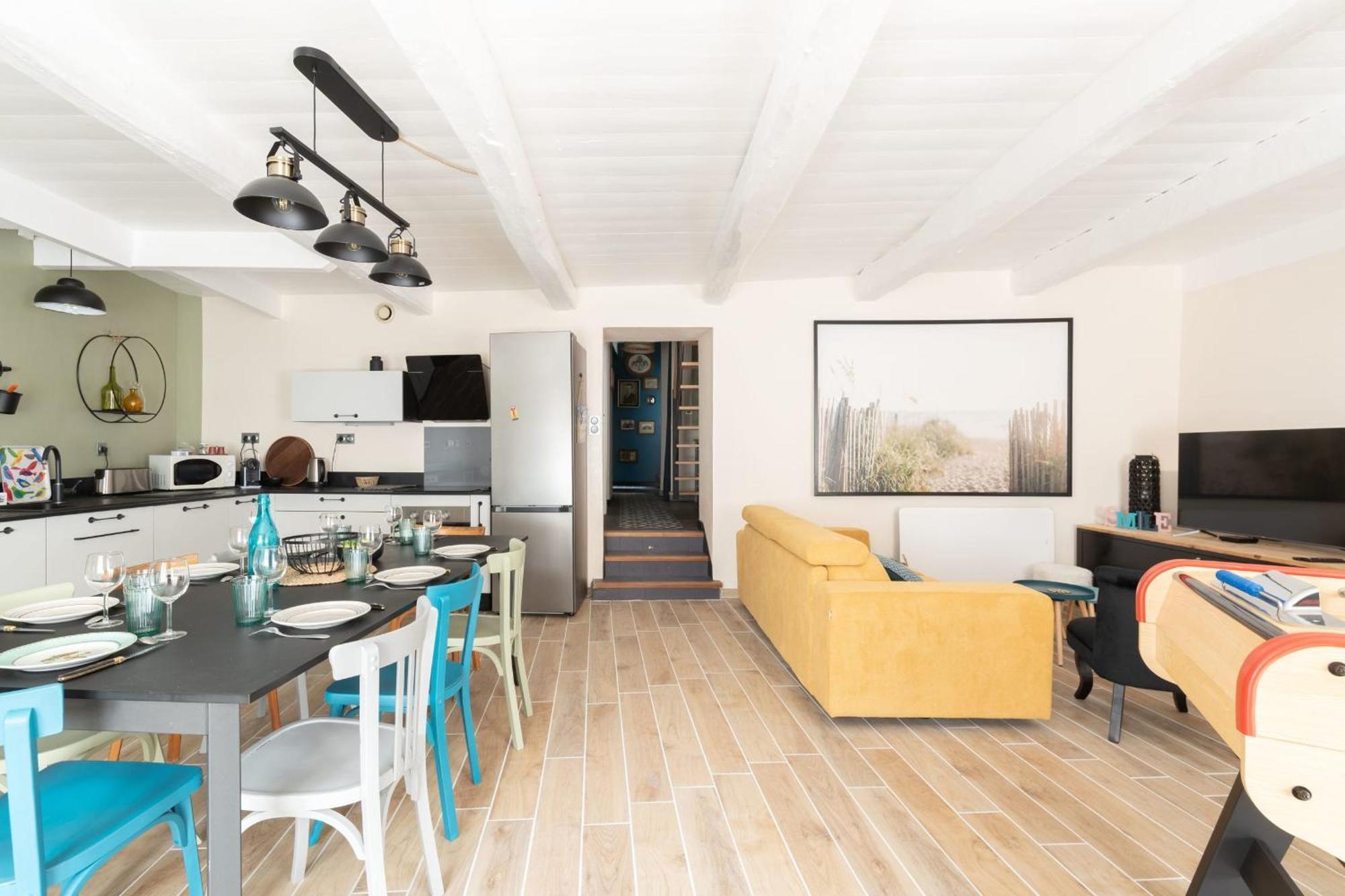 Ker Des Halles - Maison8Prswifi Pornic Exteriér fotografie